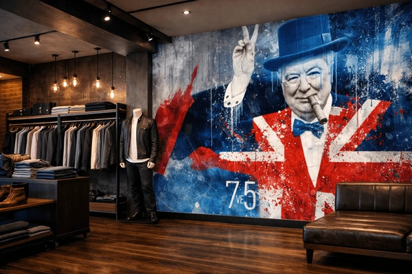 Custom - Wallpaper - Printing - London - Fashion - Store - Graffiti Jpg